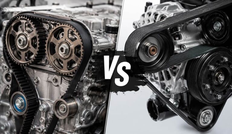 Perbedaan Timing Belt dan V Belt
