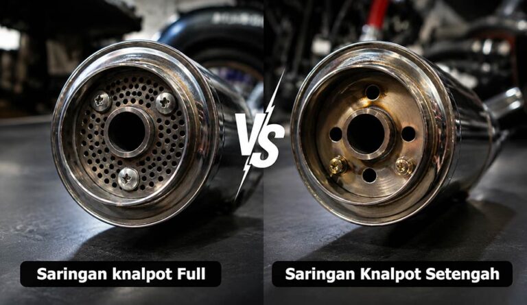 Perbedaan Saringan Knalpot Full dan Setengah